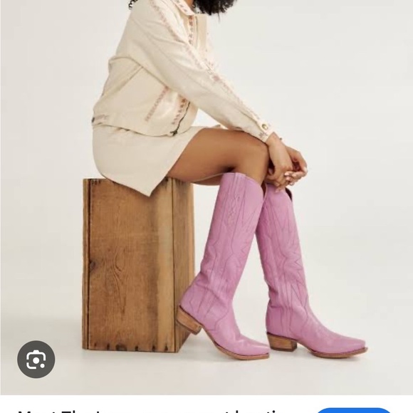 Tecovas Shoes - NIB Tecovas Loretta Rare Orchid Lilac Purple Boots Cowboy Western Annie Tall 8.5